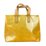 Louis Vuitton Monogram Vernis Reade PM Yellow