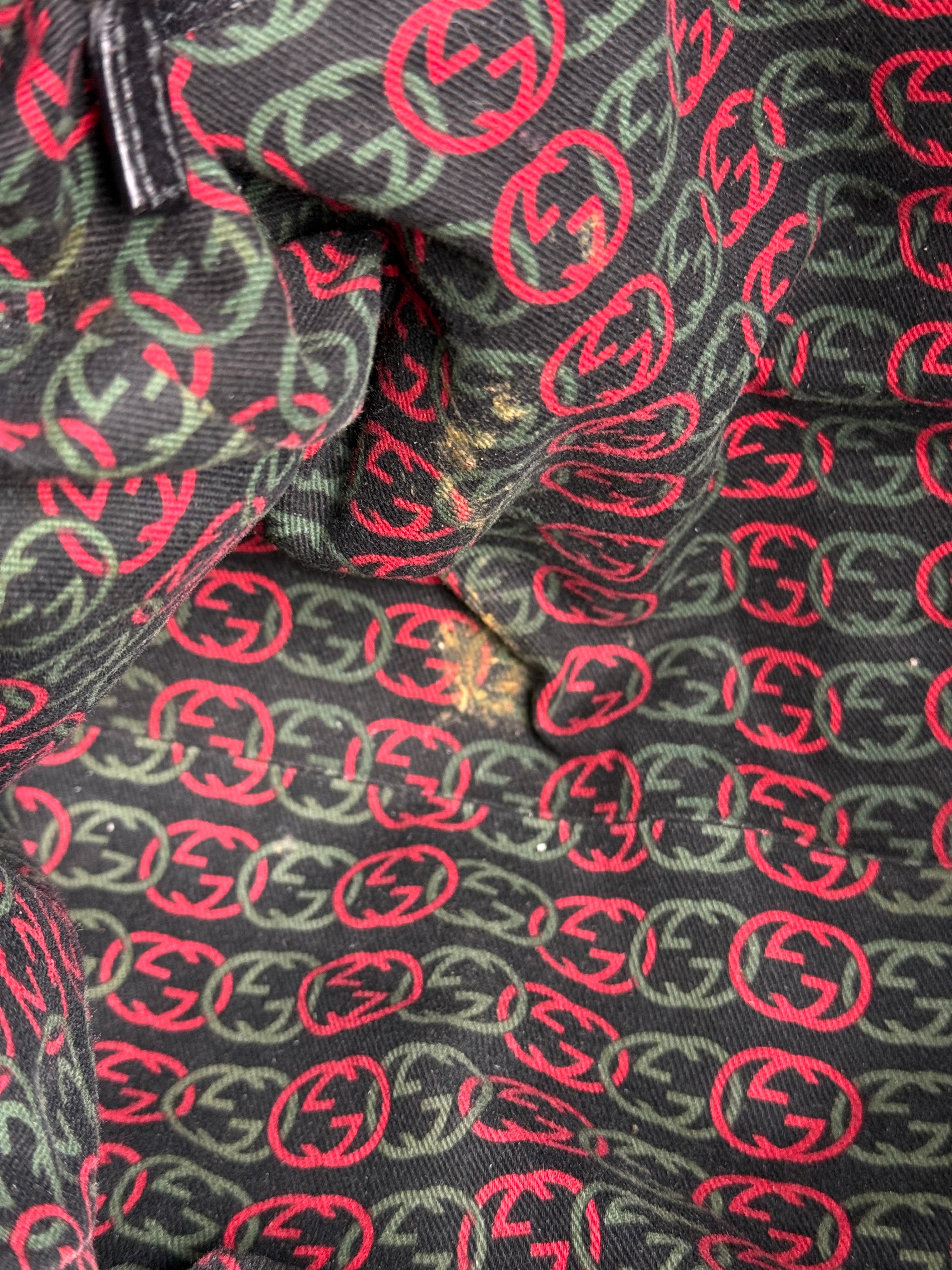 Gucci Britt Leather Boston Bag