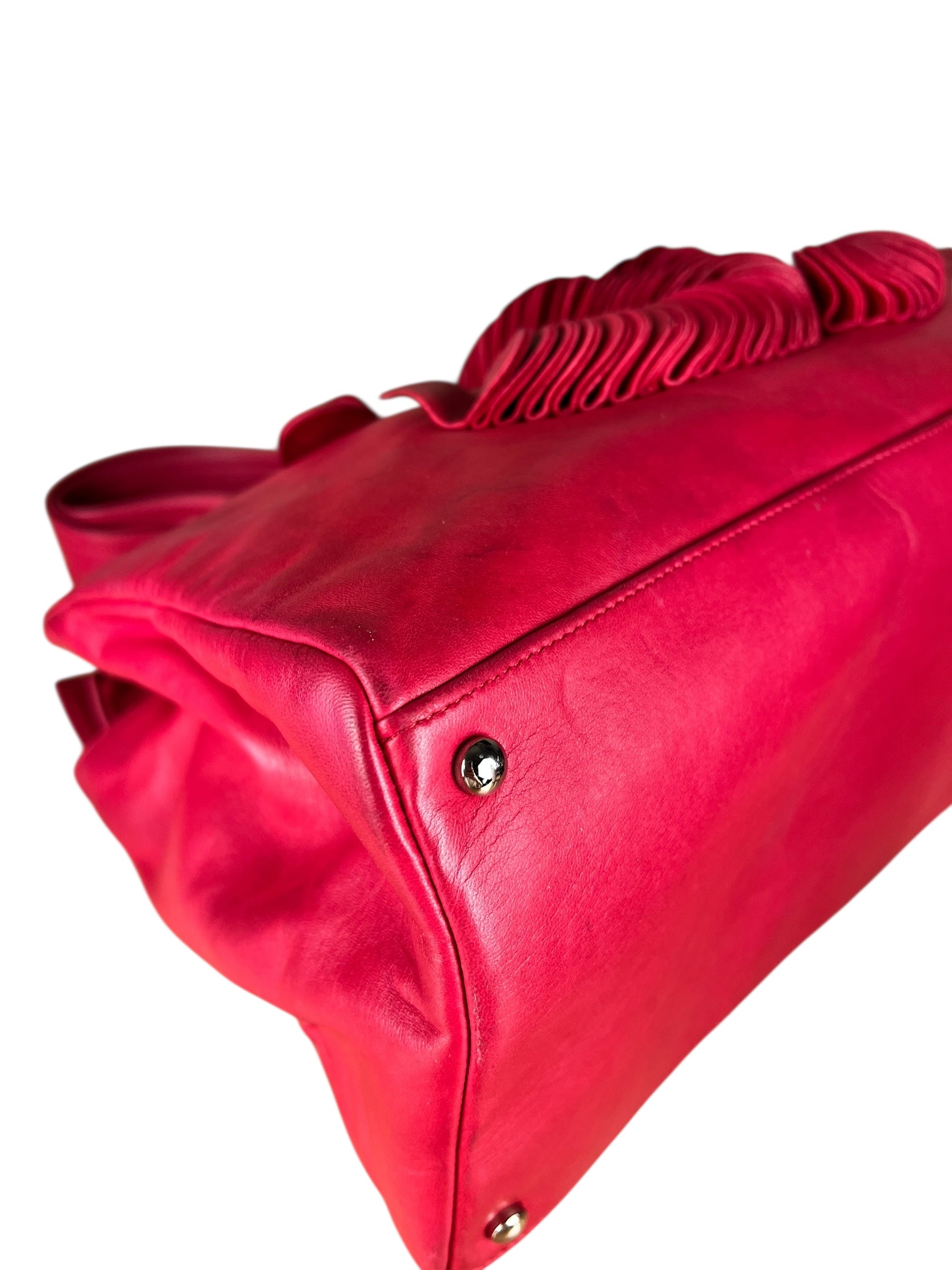 Chanel Lambskin CC Disc Bonbon Shoulder Tote