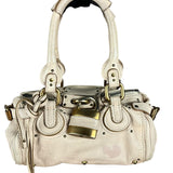 Chloe Vintage Mini Chloe Paddington Bag Beige