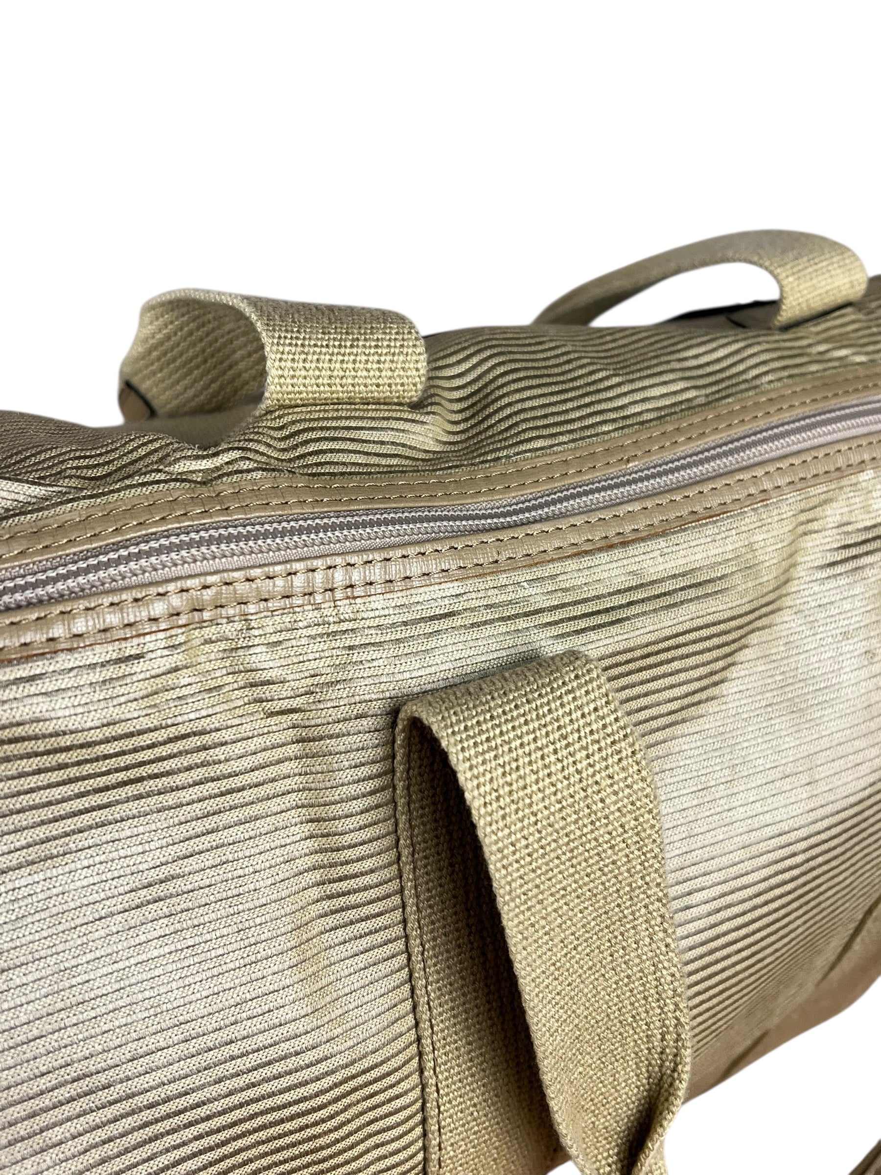 Yves Saint Laurent Vintage Duffle Bag Beige