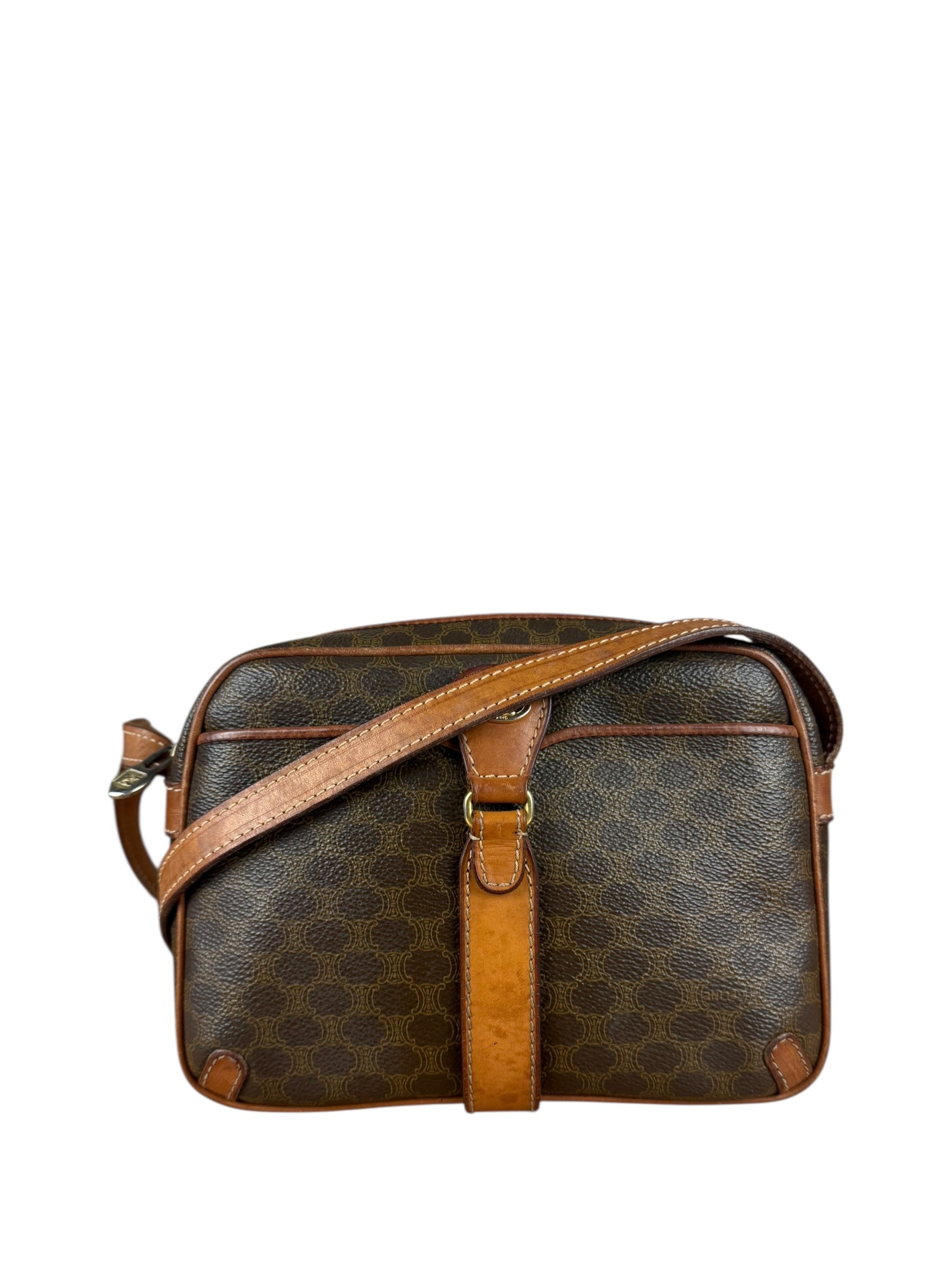 Celine Vintage Macadam Crossbody Bag