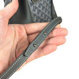 Goyard Mini Grey Goyardine Saigon Top Handle Bag
