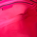 Gucci Hot Pink GG Rubber Effect Crossbody Bag