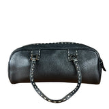 Fendi Vintage Leather Selleria Stitch Handbag