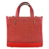 Coach Raffia Mini Tote Crossbody Bag