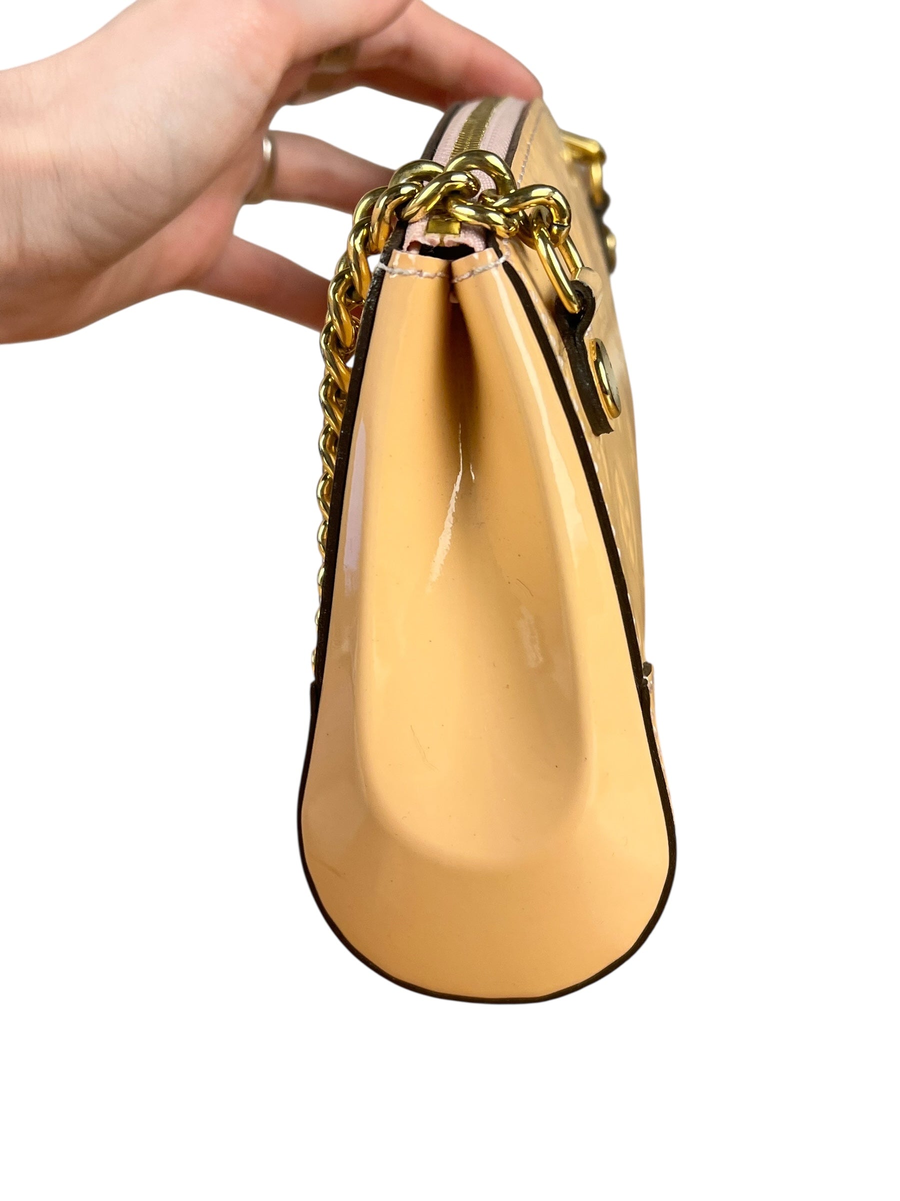 Louis Vuitton Vernis Santa Monica Chain Clutch