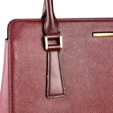 Burberry Vintage Leather Burgundy Handbag