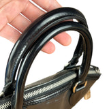 Louis Vuittonn Black Epi Lockit Handbag