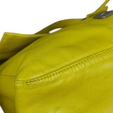 Fendi Yellow Leather Mamma Baguette