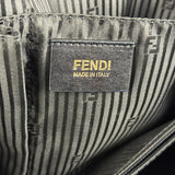 Fendi vintage Chameleon Black Patent Leather Handbag