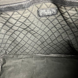 Chanel Optic Coco Chainlink Print Shoulder Tote