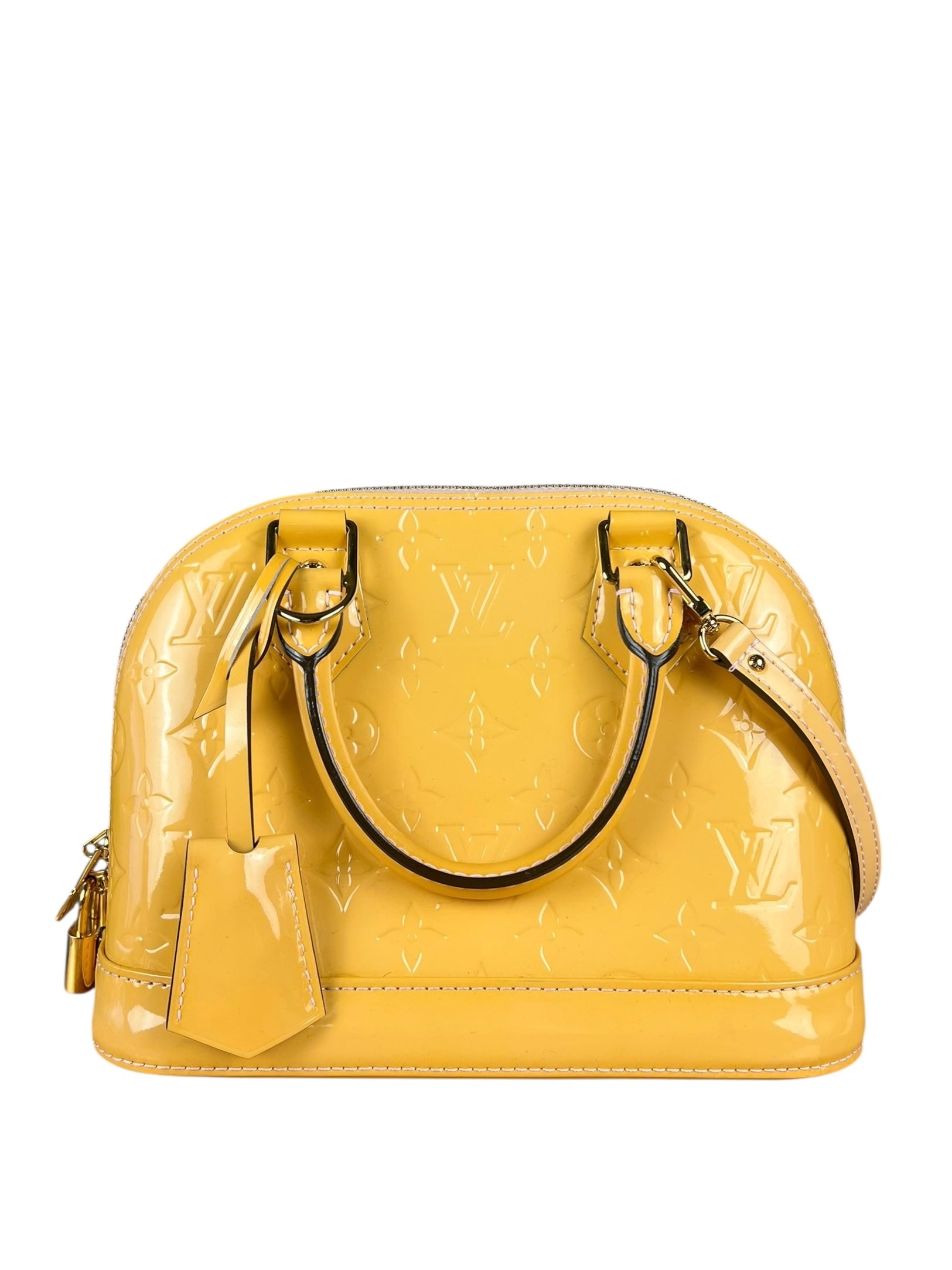 Louis Vuitton Monogram Vernis Alma BB Handbag