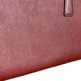 Burberry Vintage Leather Burgundy Handbag
