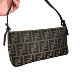 Fendi Vintage Zucca Pochette Shoulder Bag