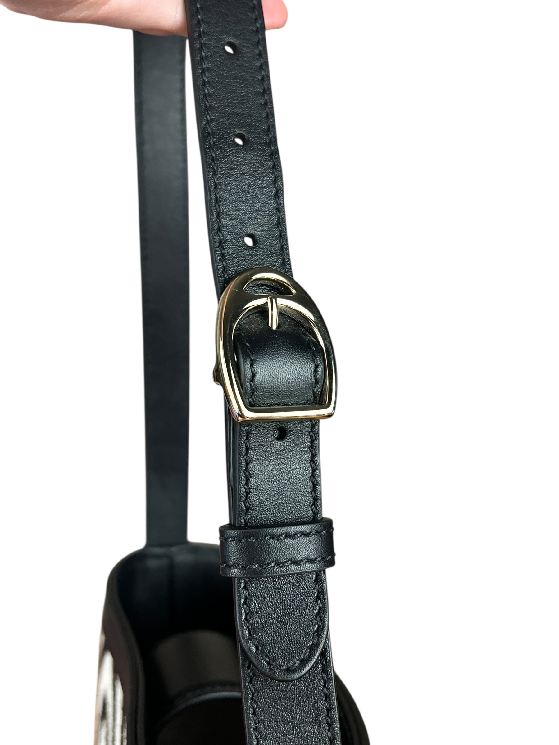 Gucci 73 Small Bucket Bag Zebra Print