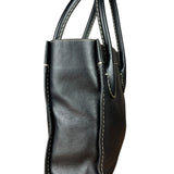 Chloe Edith Black Leather Tote Bag