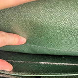 Louis Vuitton Epi Green Top Handle Briefcase