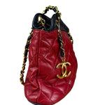Chanel Vintage Two-Tone Mademoiselle Shoulder Bag 1990