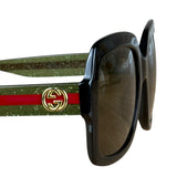 Gucci Large Black Frame Sunglasses