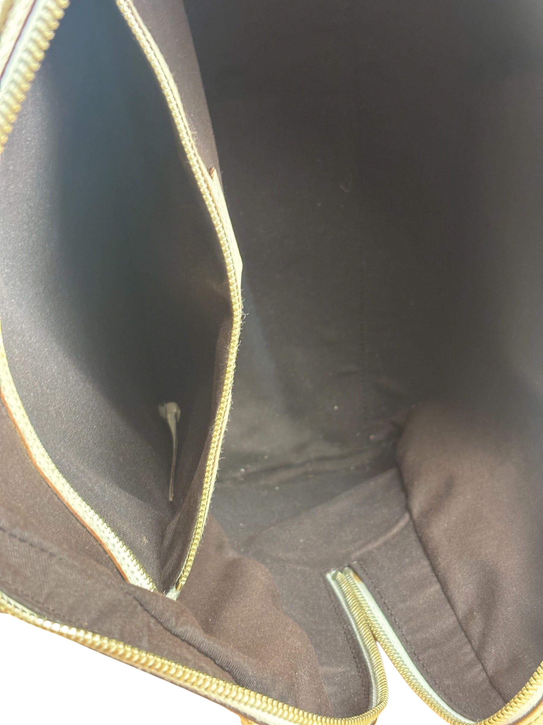 Gucci Leather Trim Monogram Canvas Web Stripe Tote Bag