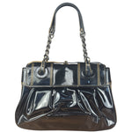 Fendi Black Patent Leather Shoulder Bag B