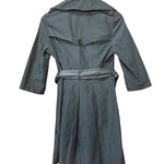 Burberry Black Mid Length Trench Coat