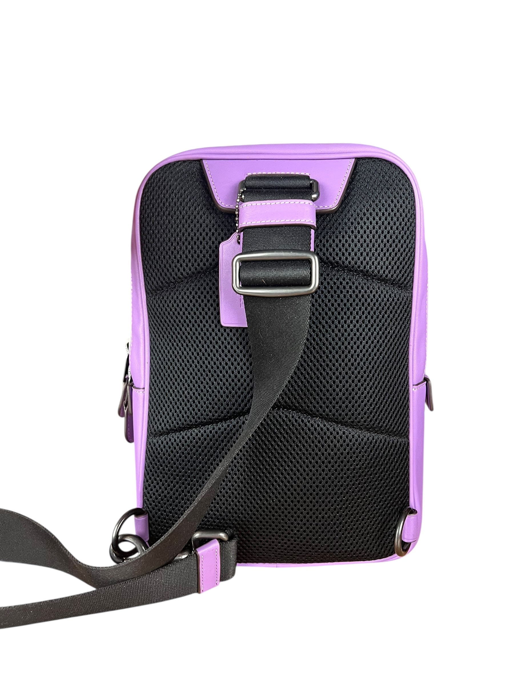 Coach Track Pack Crossbody Purple