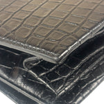 Saint Laurent Black Embossed Babylon Cross Body