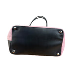 Chanel Black/Pink Cambon Quilted Leather Tote Bag 2004