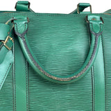 Louis Vuitton Vintage Borneo Green Epi Keepall Bag