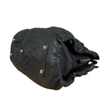 Christian Dior Karenina Leather Handbag Black