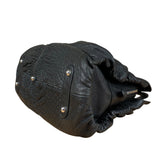 Christian Dior Karenina Leather Handbag Black