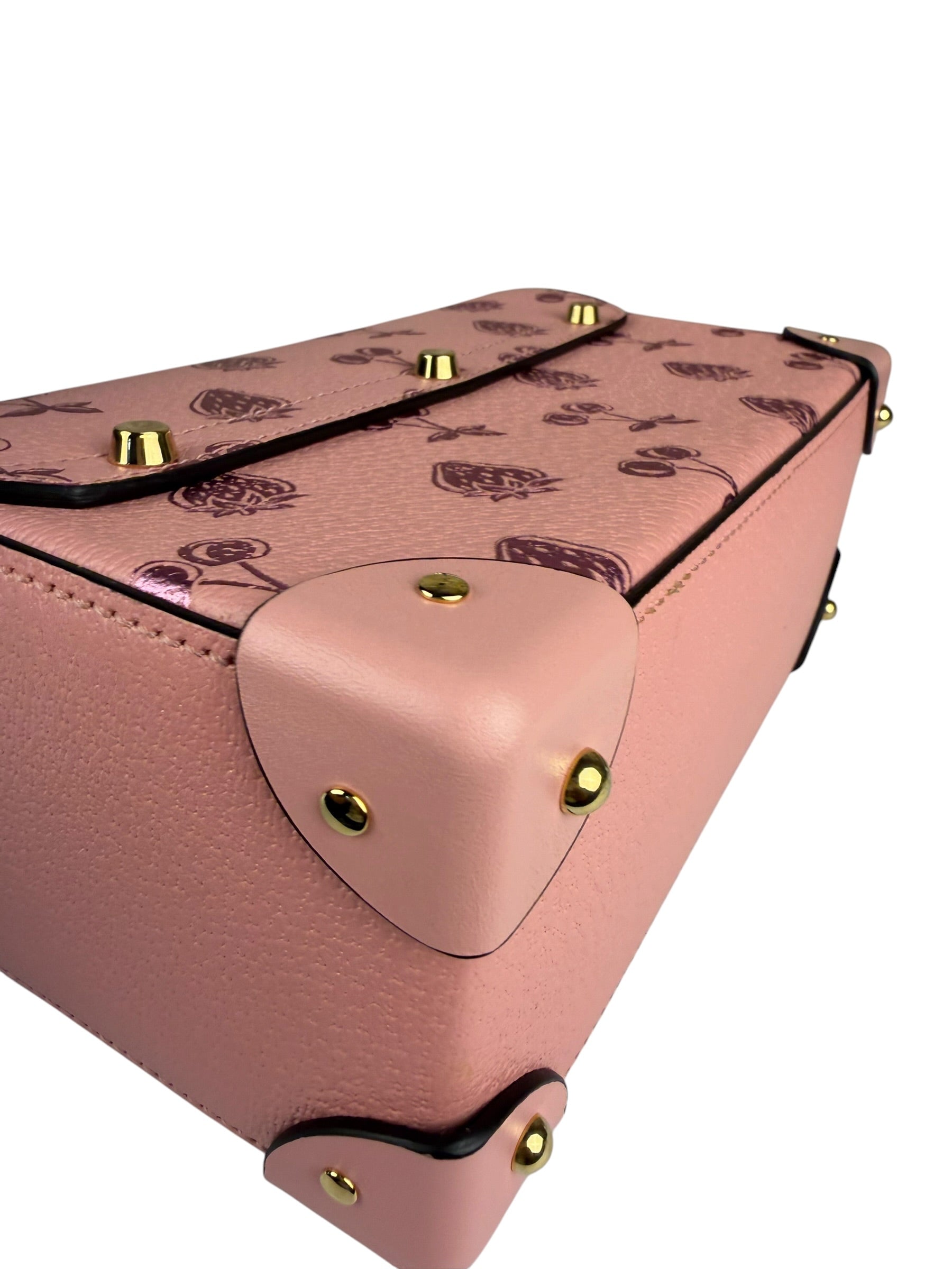 Gucci Valentines Day Padlock Bamboo Handle Handbag