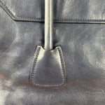 Prada Vintage Muted Blue Leather Glace 2Way Handbag