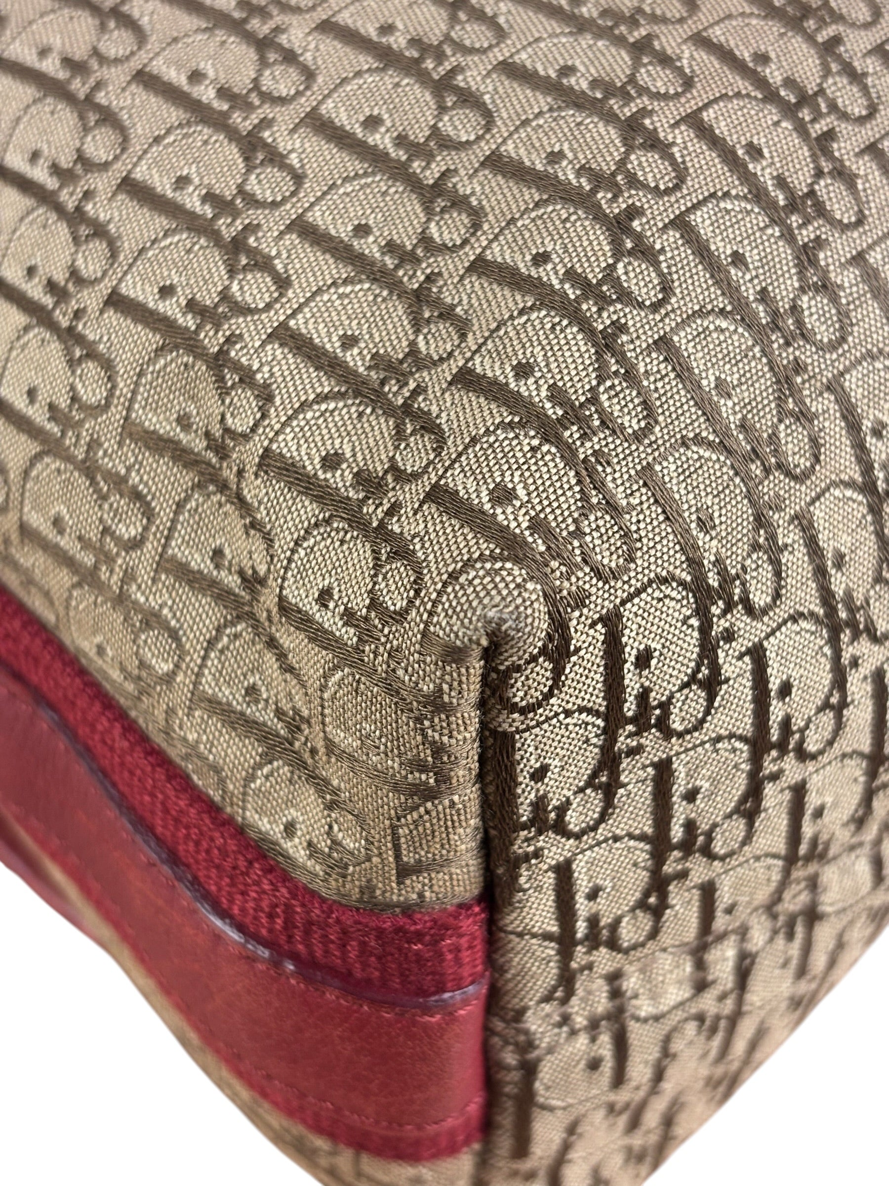 Christian Dior Street Chic Canvas Messenger Bag