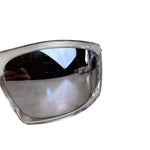 Givenchy Silver Giv Cut Shield Sunglasses