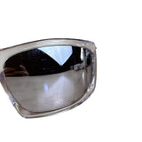Givenchy Silver Giv Cut Shield Sunglasses