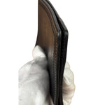 Coach Black Leather Passport Cover