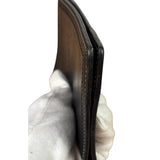 Coach Black Leather Passport Cover