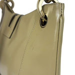 Gucci Vintage Beige Patent Leather Lady Lock Jackie Shoulder Bag