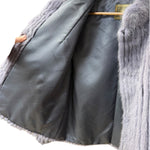 Vintage Moonbat Light Violet Mink Fur Coat