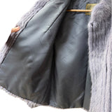 Vintage Moonbat Light Violet Mink Fur Coat