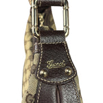 Gucci Brown GG Bamboo Amalfi Hobo Bag