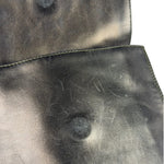 Chanel Vintage Metallic Bronze Lambskin Logo Messenger Bag 1997