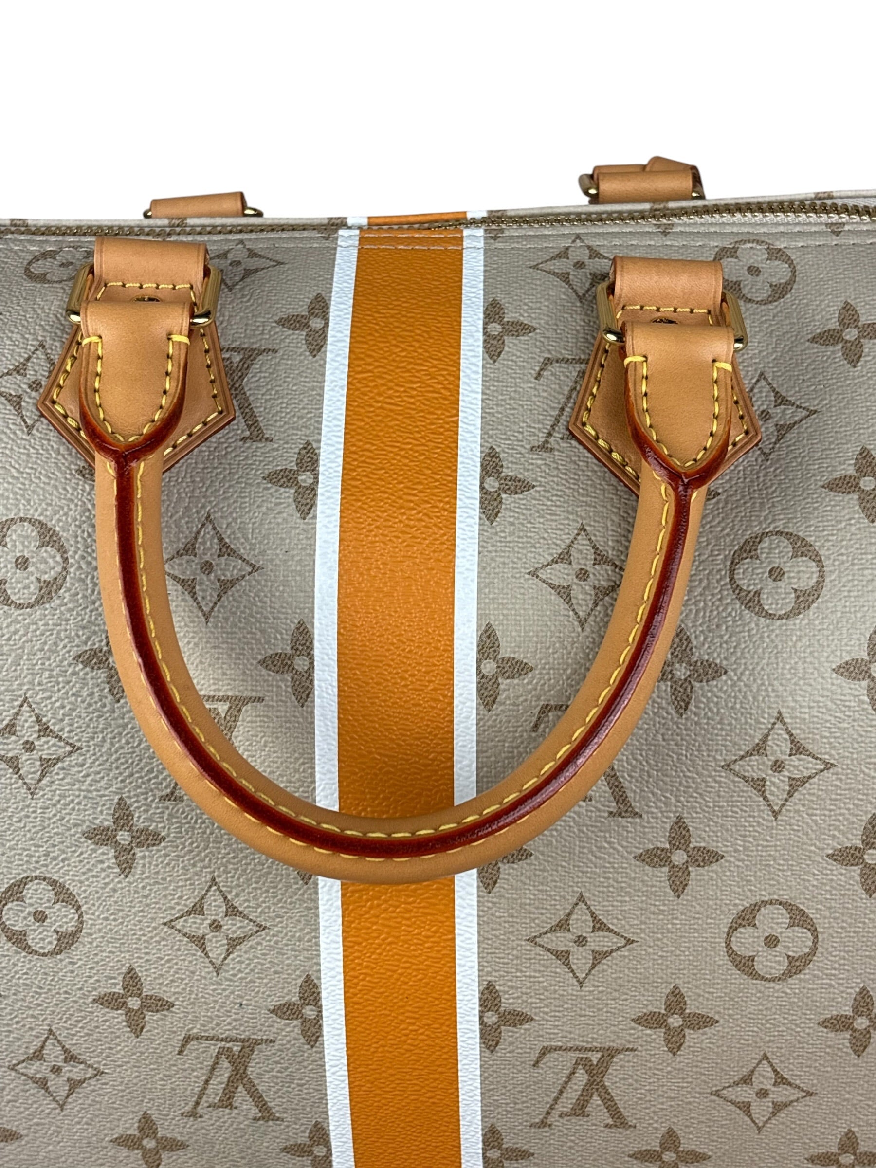 Louis Vuitton Limited Edition Monopaname Keepall Bandouliere 45