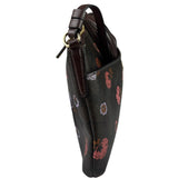 Coach Brown Leather Ranch Floral Crossbody Bag
