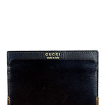 Gucci Black Leather Card Holder