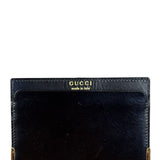 Gucci Black Leather Card Holder