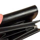 Louis Vuitton Black Epi Joey Trifold Wallet